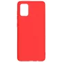 Evelatus Samsung Galaxy A71 Nano Silicone Case Soft Touch TPU Red