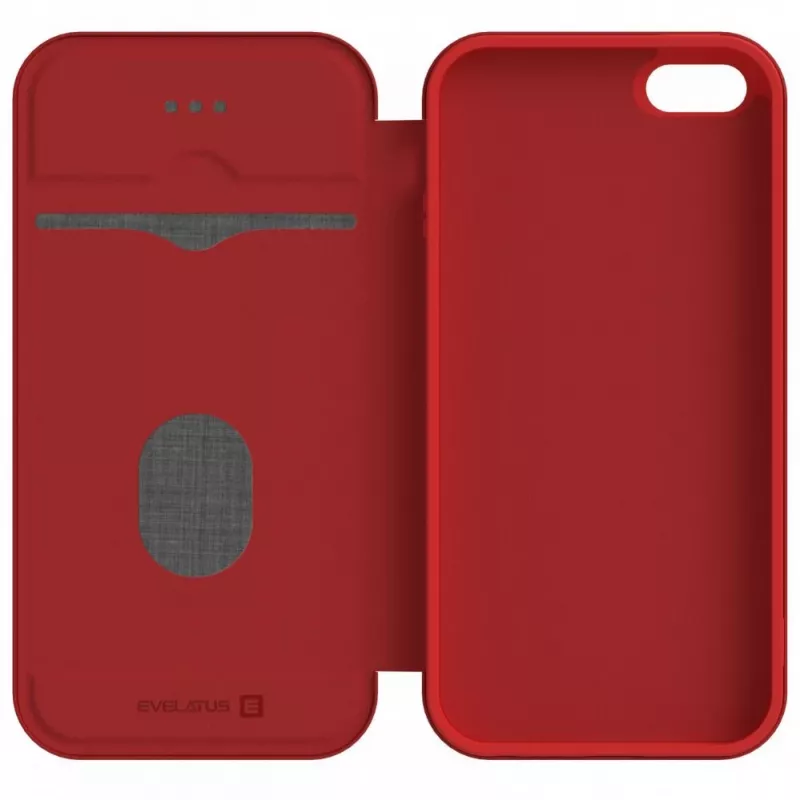 Evelatus Samsung Galaxy J4 Plus Book Case Wine Red