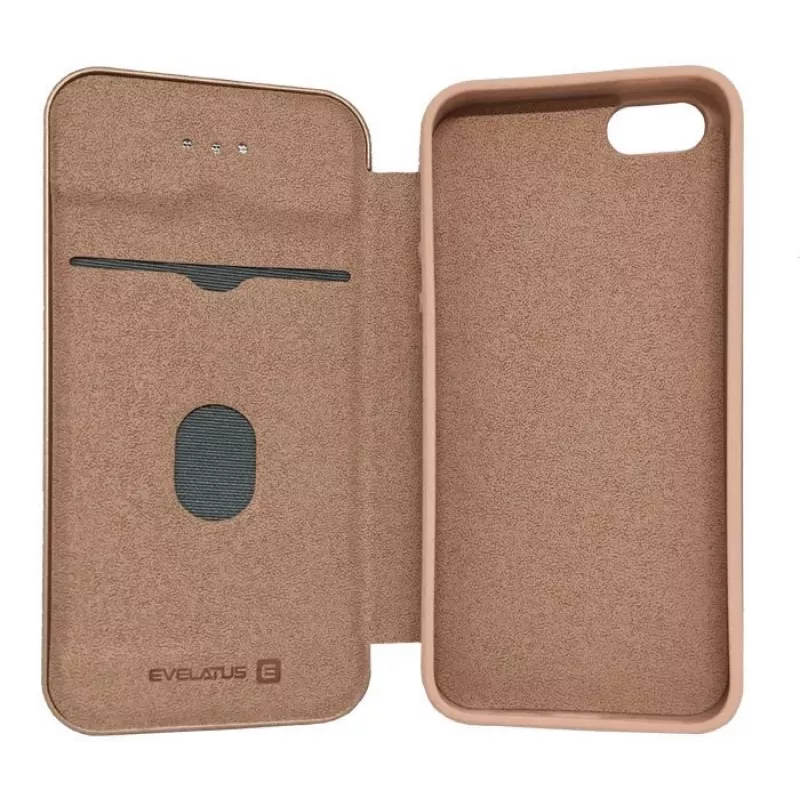 Evelatus Samsung Galaxy J6 (2018) Book Case Rose Gold