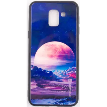 Evelatus Samsung Galaxy J6 (2018) Picture Glass Case 2 - Tempered Glass Back Cover