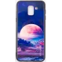 Evelatus Samsung Galaxy J6 (2018) Picture Glass Case 2 - Tempered Glass Back Cover