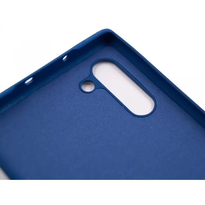 Evelatus Samsung Galaxy Note 10 Nano Silicone Case Soft Touch TPU Blue