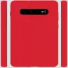 Evelatus Samsung Galaxy S10 Nano Silicone Case Soft Touch TPU Red