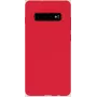 Evelatus Samsung Galaxy S10 Nano Silicone Case Soft Touch TPU Red