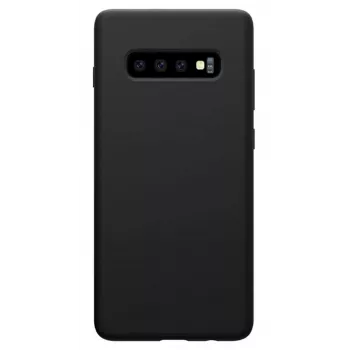 Evelatus Samsung Galaxy S10 Premium Soft Touch Silicone Case Black