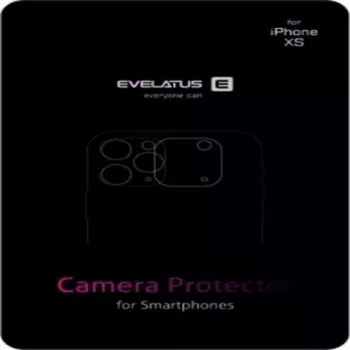 Evelatus Samsung Galaxy S10e Camera Lens Glass Replacement - Transparent with Black Frame