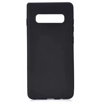 Evelatus Samsung Galaxy S10e Nano Silicone Case Soft Touch TPU Black