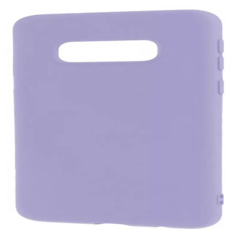 Evelatus Samsung Galaxy S10e Nano Silicone Case Soft Touch TPU Blue
