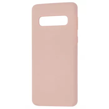 Evelatus Samsung Galaxy S10e Nano Silicone Case Soft Touch TPU Pink Sand