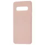 Evelatus Samsung Galaxy S10e Nano Silicone Case Soft Touch TPU Pink Sand