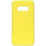 Evelatus Samsung Galaxy S10e Nano Silicone Case Soft Touch TPU Yellow