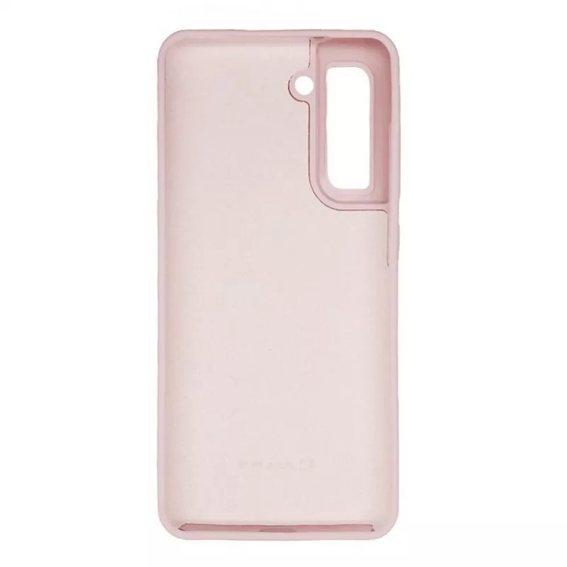 Evelatus Samsung Galaxy S21 FE Nano Silicone Case Soft Touch TPU Beige