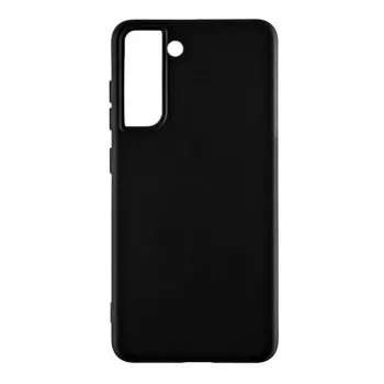 Evelatus Samsung Galaxy S21 FE Nano Silicone Case Soft Touch TPU Black
