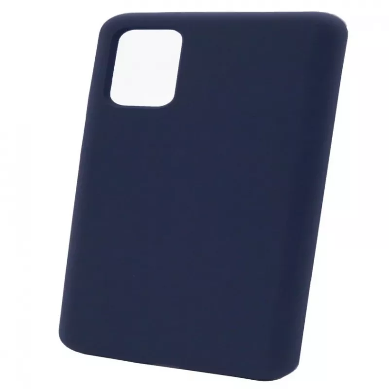 Evelatus Samsung Galaxy S21 Plus Premium Soft Touch Silicone Case Midnight Blue