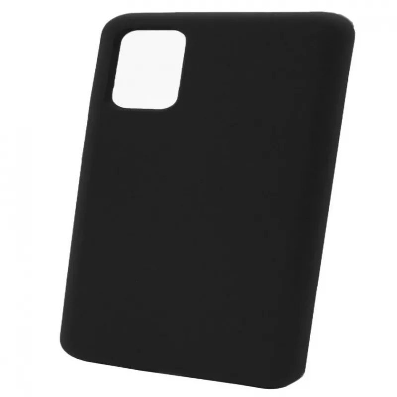 Evelatus Samsung Galaxy S21 Ultra Premium Soft Touch Silicone Case Black