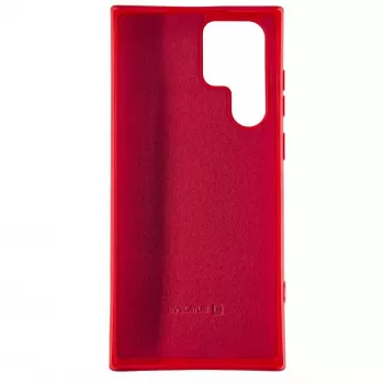 Evelatus Samsung Galaxy S22 Ultra Premium Soft Touch Silicone Case Chinese Red