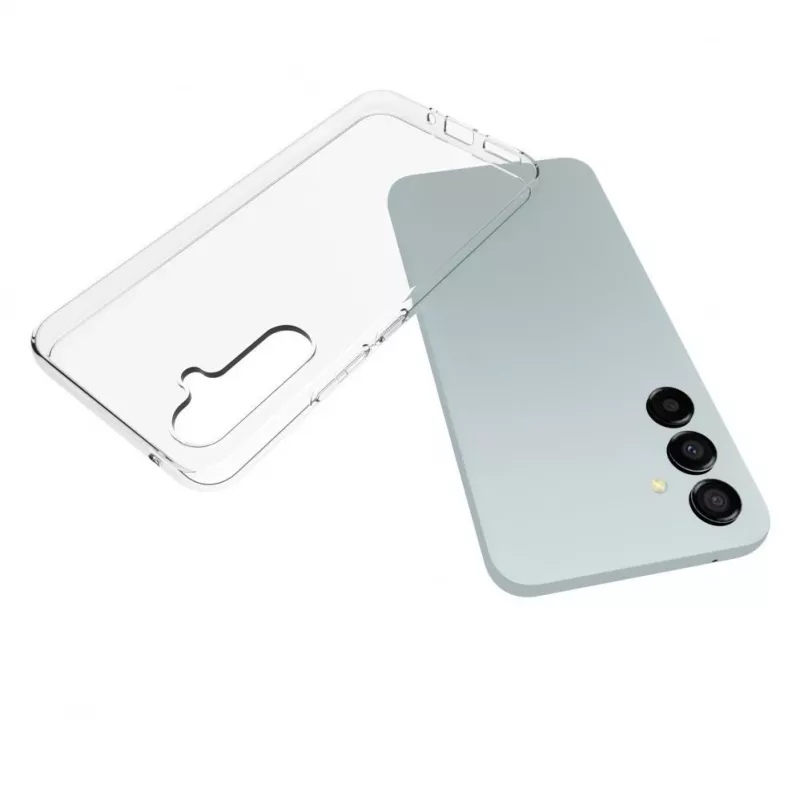Evelatus Samsung Galaxy S23 Clear Silicone Case 1.5mm TPU Transparent