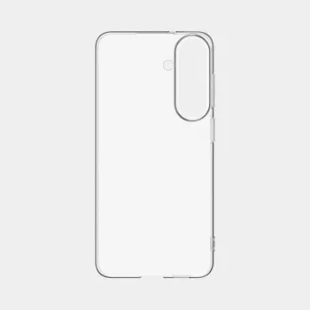 Evelatus Samsung Galaxy S26 FE Clear Silicone Case 1.5mm TPU Transparent