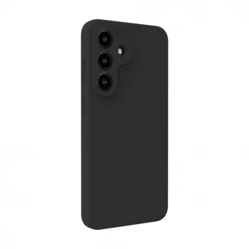 Evelatus Samsung Galaxy S26 FE Premium Magnetic Soft Touch Silicone Case Black