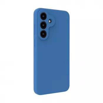 Evelatus Samsung Galaxy S26 FE Premium Magnetic Soft Touch Silicone Case Navy Blue