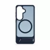 Evelatus Samsung Galaxy S26 Rubber Coated MagSafe Case with Stand Navy Blue