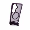 Evelatus Samsung Galaxy S26 Rubber Coated MagSafe With Stand Case Purple