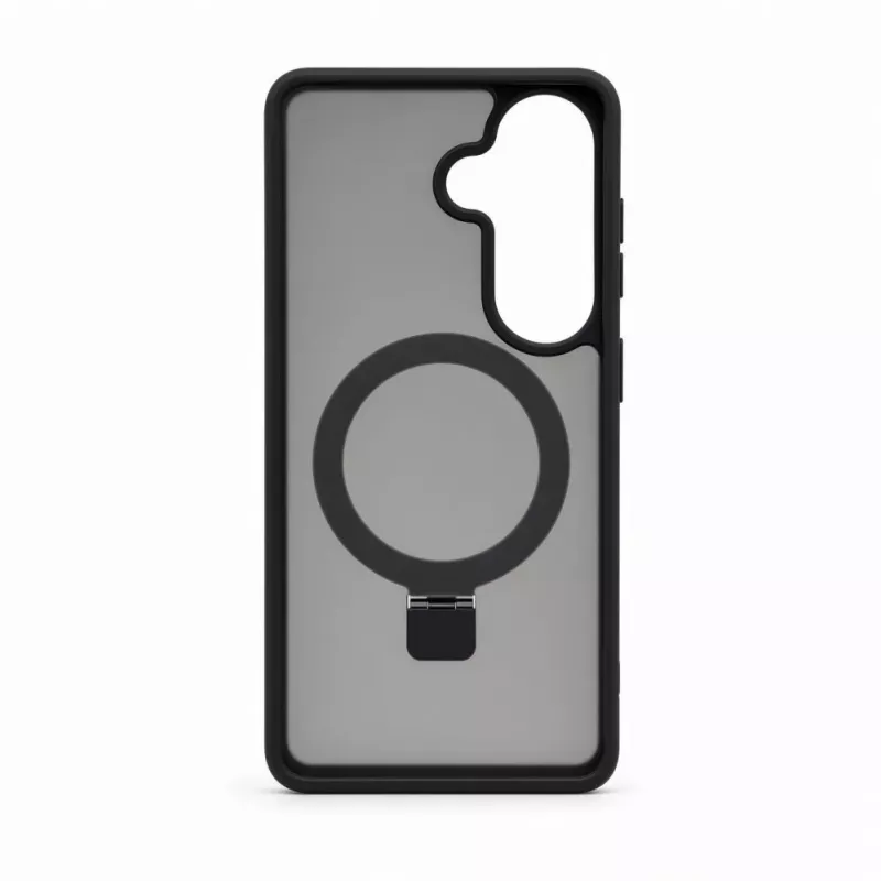 Evelatus Samsung Galaxy S26 Shield Case With MagSafe & Stand Matte Ring Black