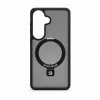Evelatus Samsung Galaxy S26 Shield Case With MagSafe & Stand Matte Ring Black