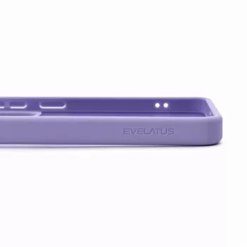 Evelatus Samsung Galaxy S26 Shield Case With MagSafe & Stand Matte Ring Lavender Purple