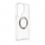Evelatus Samsung Galaxy S26 Ultra Hybrid Case with MagSafe PC+TPU 360 Metal Stand Transparent