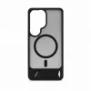 Evelatus Samsung Galaxy S26 Ultra Rubber Coated MagSafe Case with Stand - Black