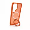 Evelatus Samsung Galaxy S26 Ultra Shield Case with MagSafe & Stand Matte Ring Orange