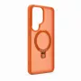 Evelatus Samsung Galaxy S26 Ultra Shield Case with MagSafe & Stand Matte Ring Orange