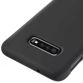 Evelatus Samsung S10e Premium Soft Touch Silicone Case Black