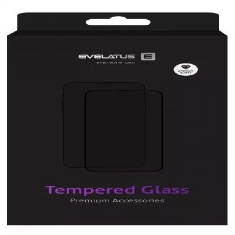Evelatus Silicone Back Cover for Huawei Nova 3 - Black