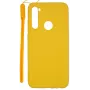 Evelatus Soft Touch Silicone Case with Strap for Xiaomi Redmi Note 8 / Redmi Note 8 2021 - Yellow