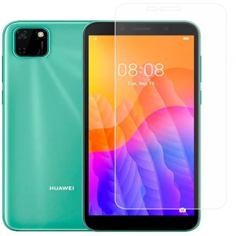 Evelatus Tempered Glass Screen Protector for Huawei Y5P 2020, 0.33 mm, Clear, Anti-Static, Japan Glue
