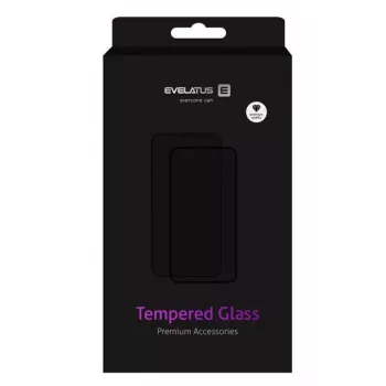 Evelatus Tempered Glass Screen Protector for Huawei Y5P 2020, 0.33 mm, Clear, Anti-Static, Japan Glue