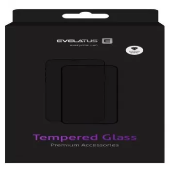 Evelatus Tempered Glass Screen Protector for Xiaomi Redmi Note 8 / Redmi Note 8 2021 – 0.33mm Flat Clear Glass with Japan Glue, Anti-Static