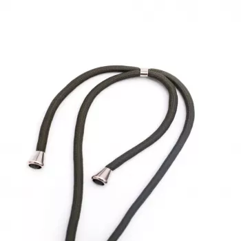 Evelatus Transparent Green TPU Case with Adjustable Rope Lanyard for Apple iPhone 7/8/SE (2020/2022)