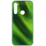 Evelatus Water Ripple Full Color Electroplating Tempered Glass Case for Xiaomi Redmi Note 8 / Redmi Note 8 2021 - Green