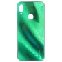 Evelatus Xiaomi Note 7 Water Ripple Full Color Electroplating Tempered Glass Case Green