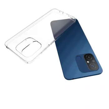 Evelatus Xiaomi Redmi 12C Clear Silicone Case 1.5mm TPU Transparent