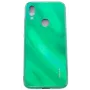 Evelatus Xiaomi Redmi 7 Water Ripple Full Color Electroplating Tempered Glass Case Green