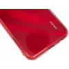 Evelatus Xiaomi Redmi 8 Water Ripple Full Color Electroplating Tempered Glass Case Red