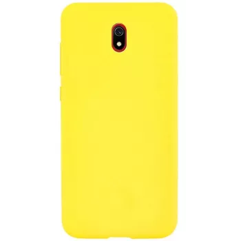 Evelatus Xiaomi Redmi 8A Nano Silicone Case Soft Touch TPU Yellow