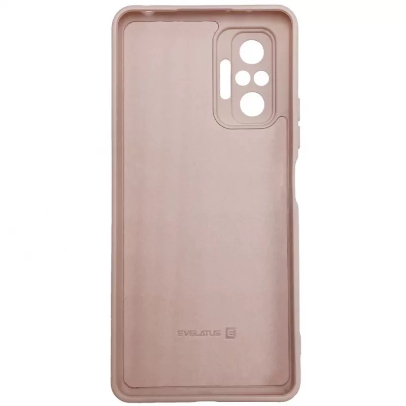 Evelatus Xiaomi Redmi Note 10 Pro Nano Silicone Case Soft Touch TPU Beige
