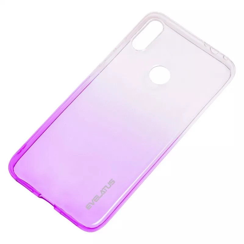 Evelatus Xiaomi Redmi Note 7 Gradient TPU Case Purple