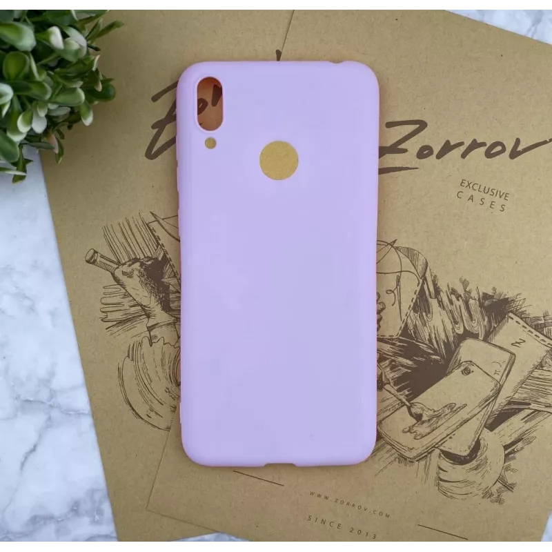 Evelatus Xiaomi Redmi Note 7 Nano Silicone Case Soft Touch TPU Blue