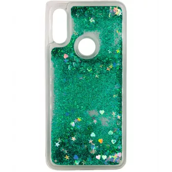 Evelatus Xiaomi Redmi Note 7 Shining Quicksand Case Green